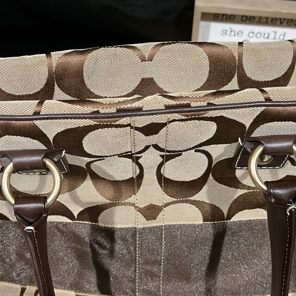 Coach signature canvas duffle - Picture 7 of 11